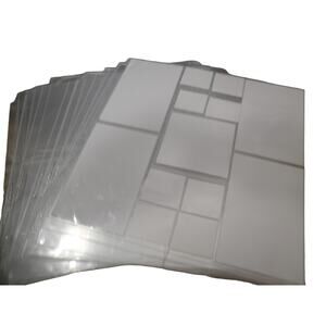 Photo Album Refill Pages 12 Pack (13-Pocket) Polypropylene Page Protectors